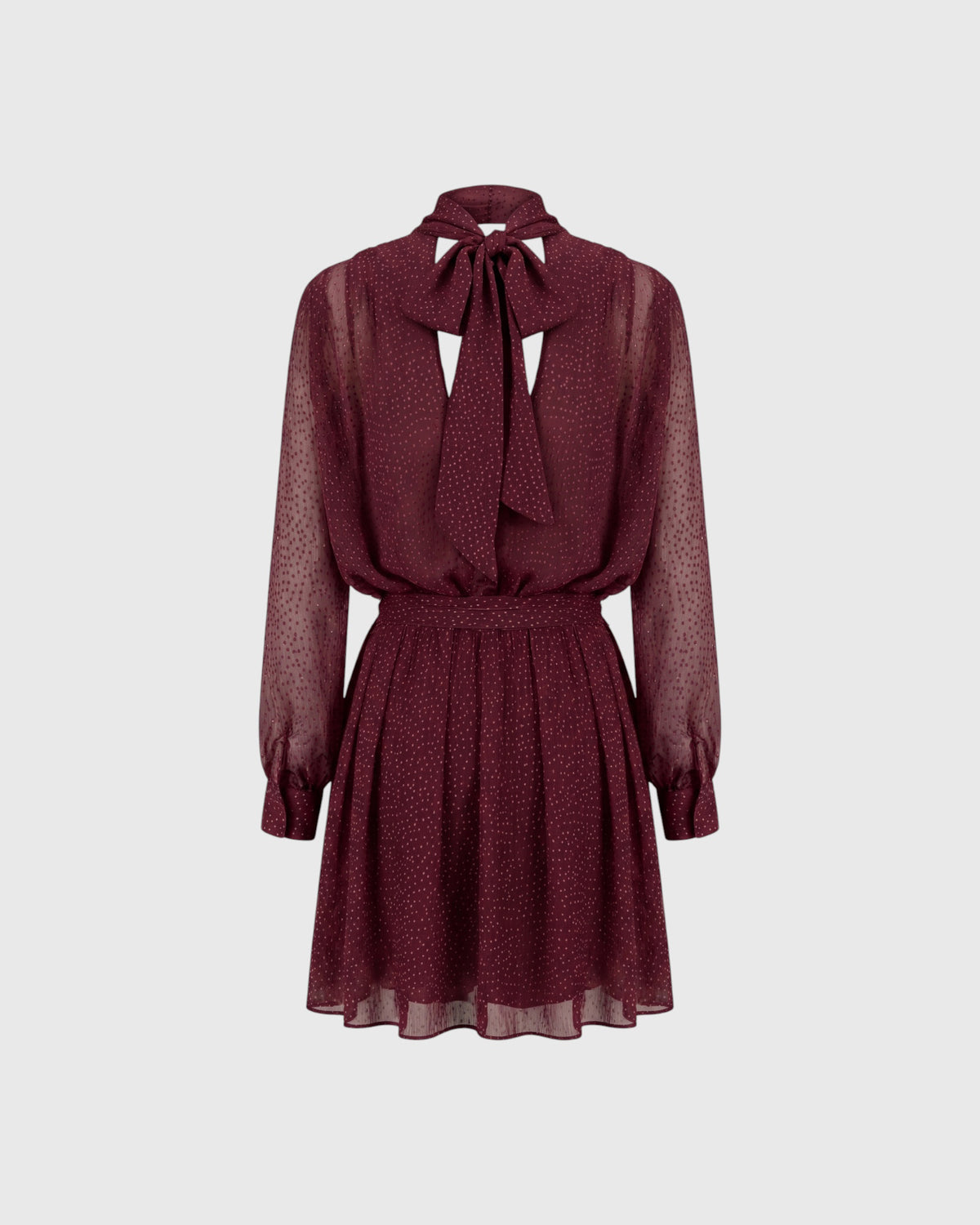 Pois Bow Dress