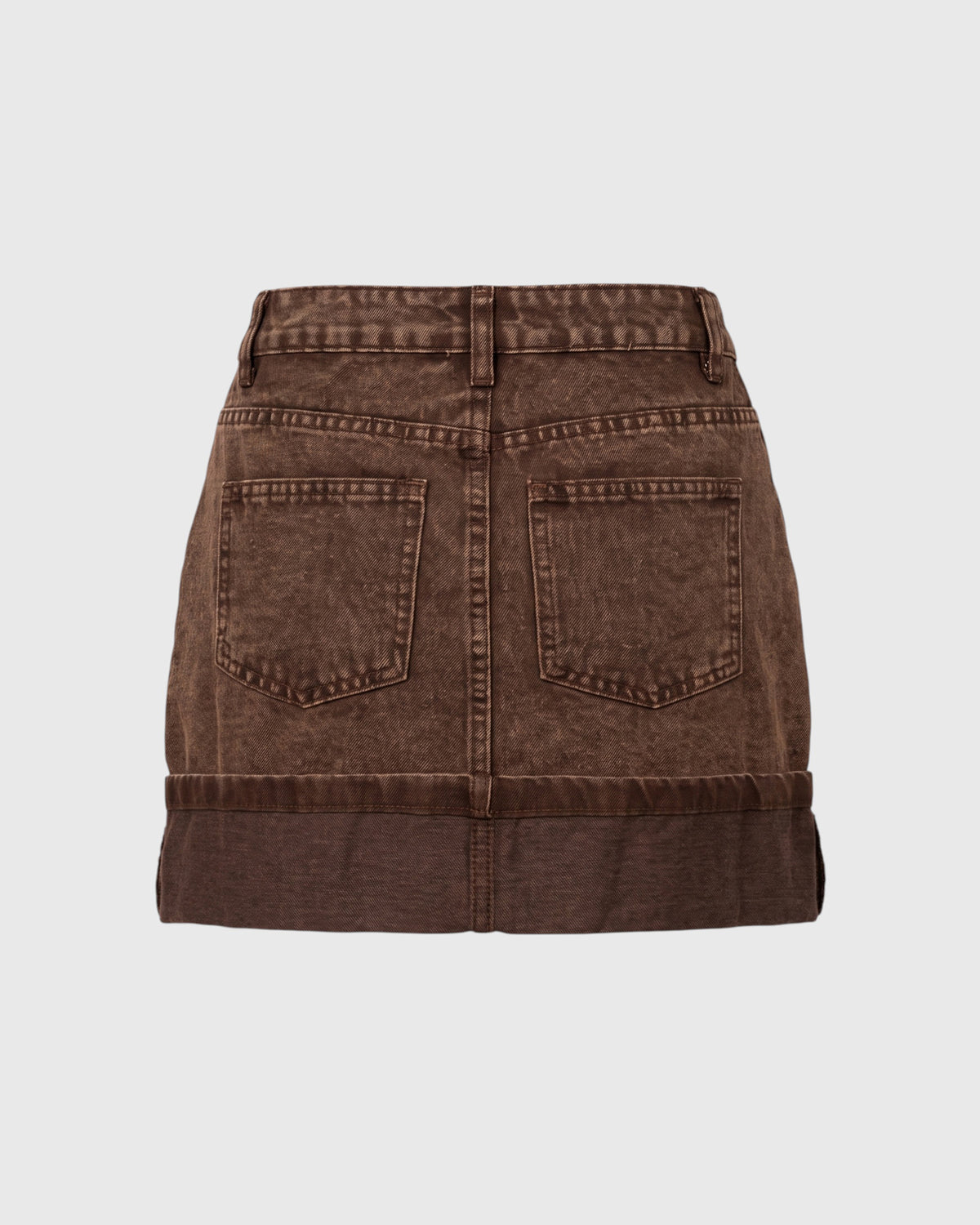 Cocoa Denim Skirt