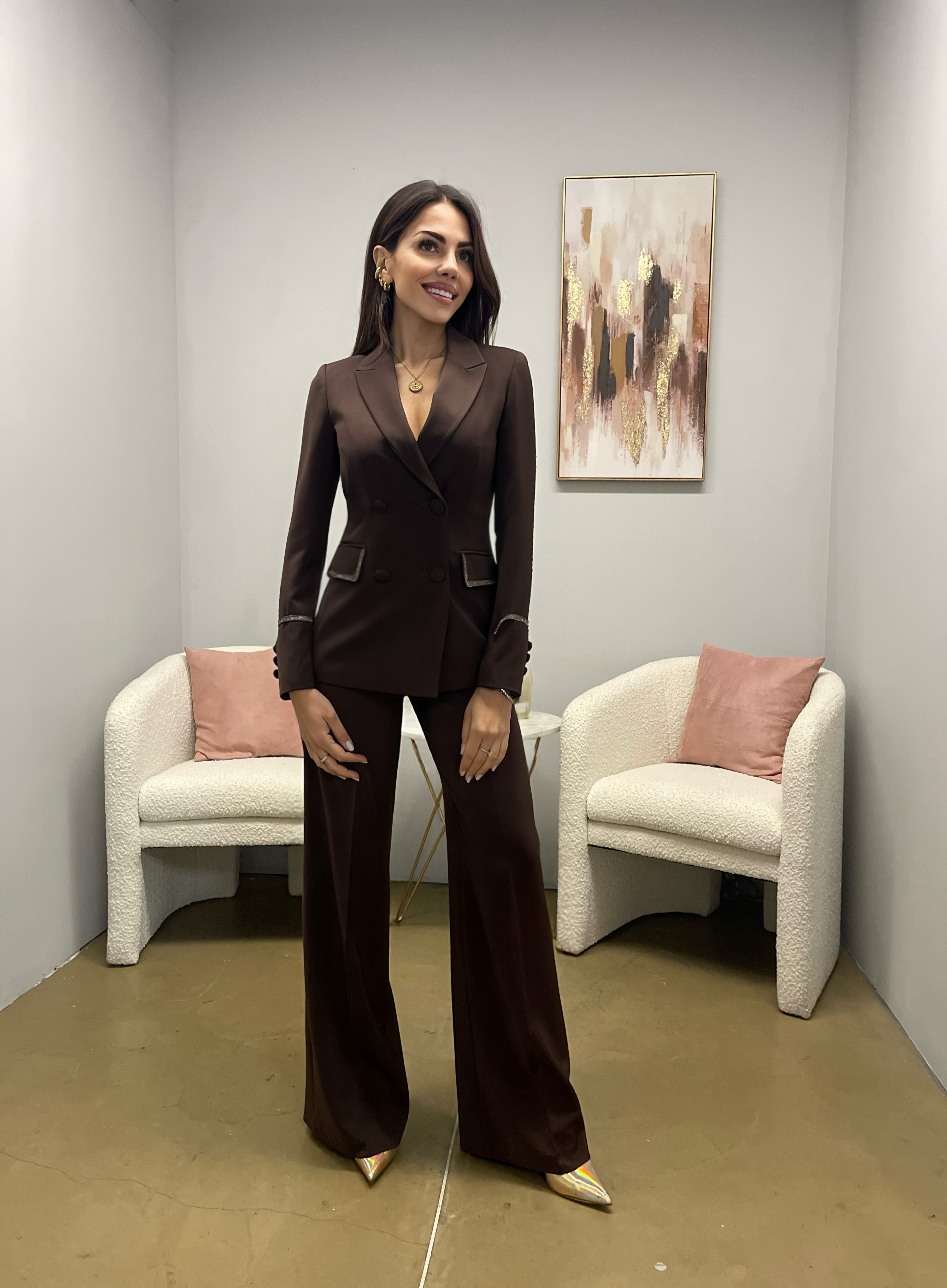 Tailleur Doppiopetto Choco