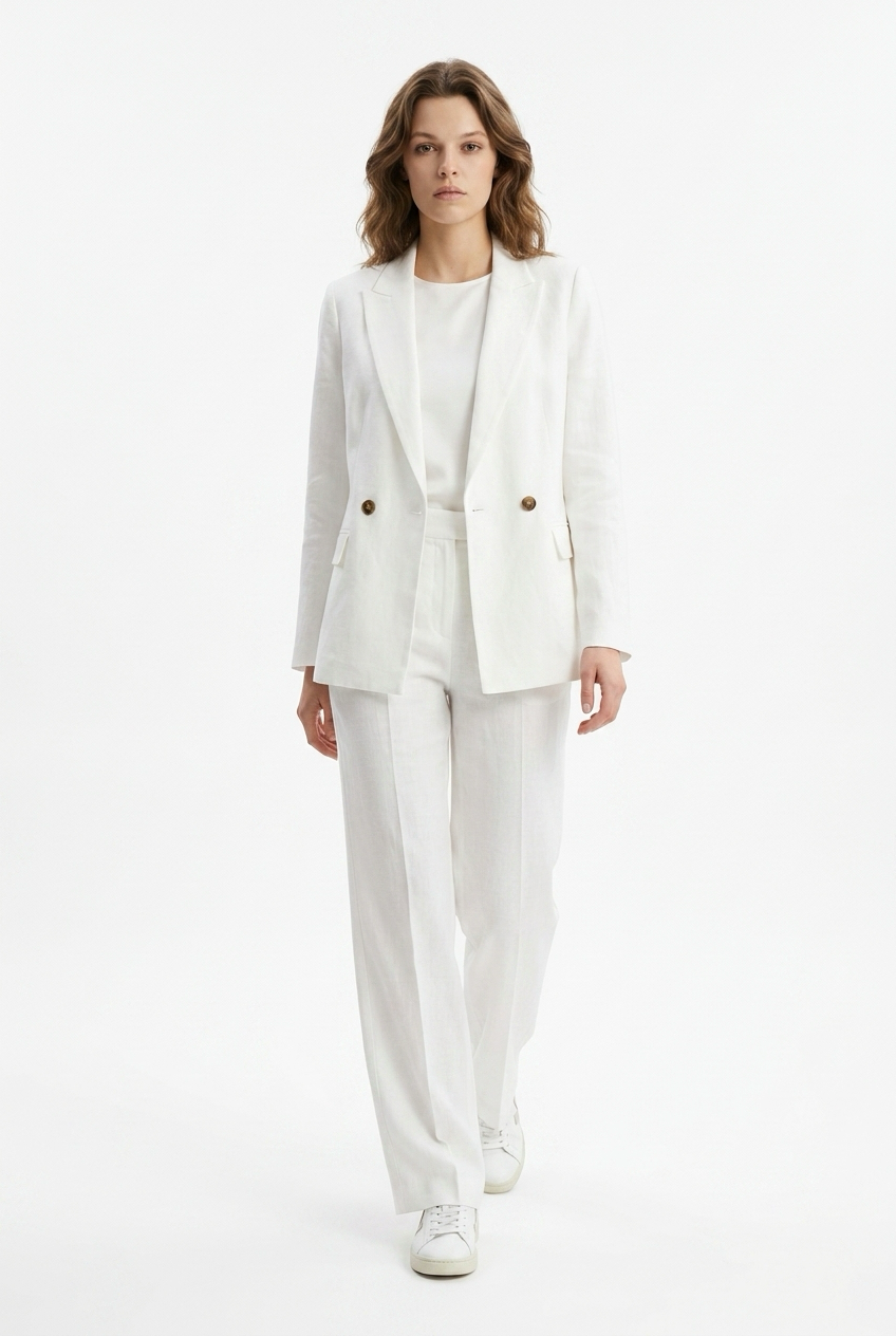 Tailleur Monopetto Pure Sartorial in Lino
