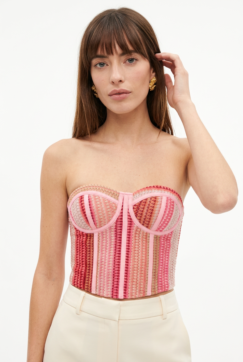 Coraline Corset -Corsetto in Bouclè
