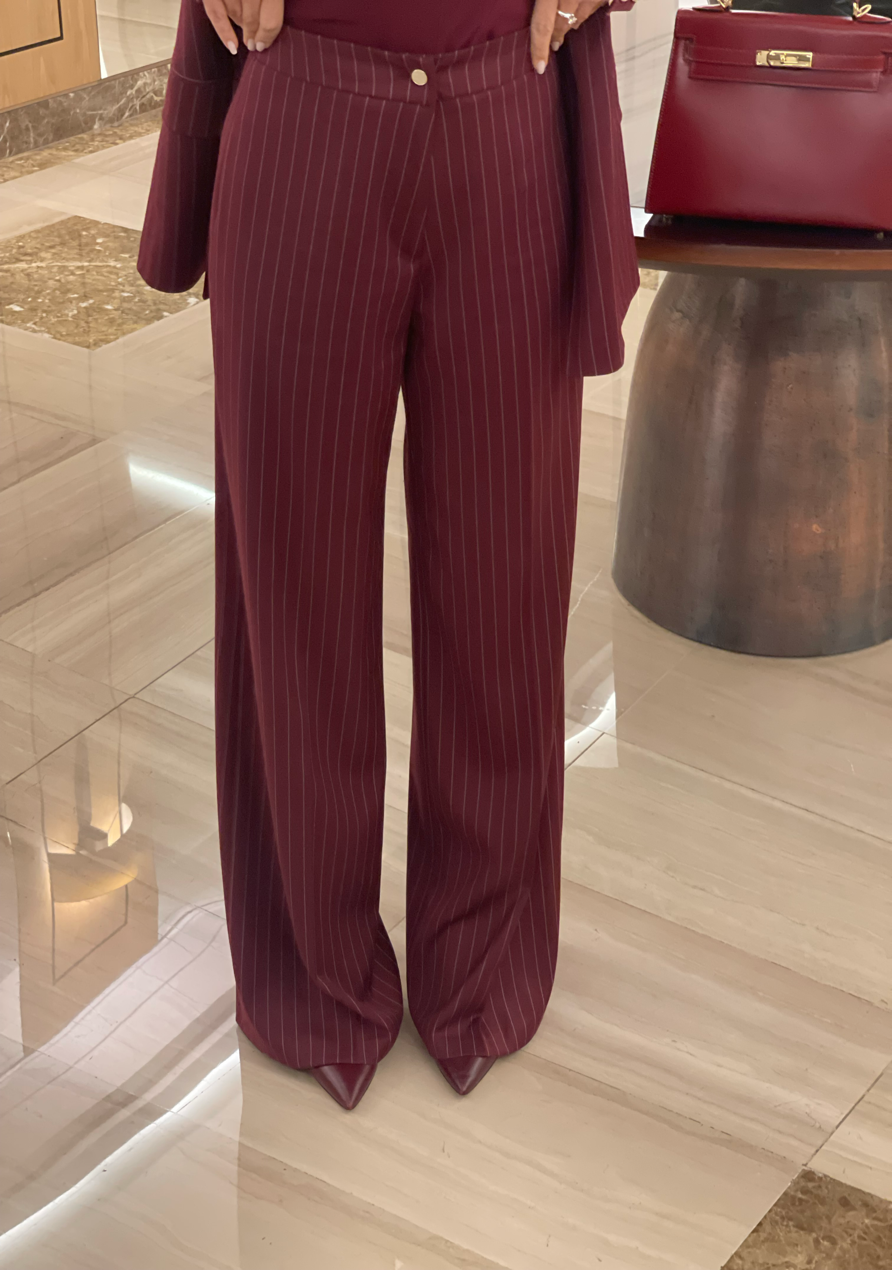 Tailleur Doppiopetto Gessato Gold