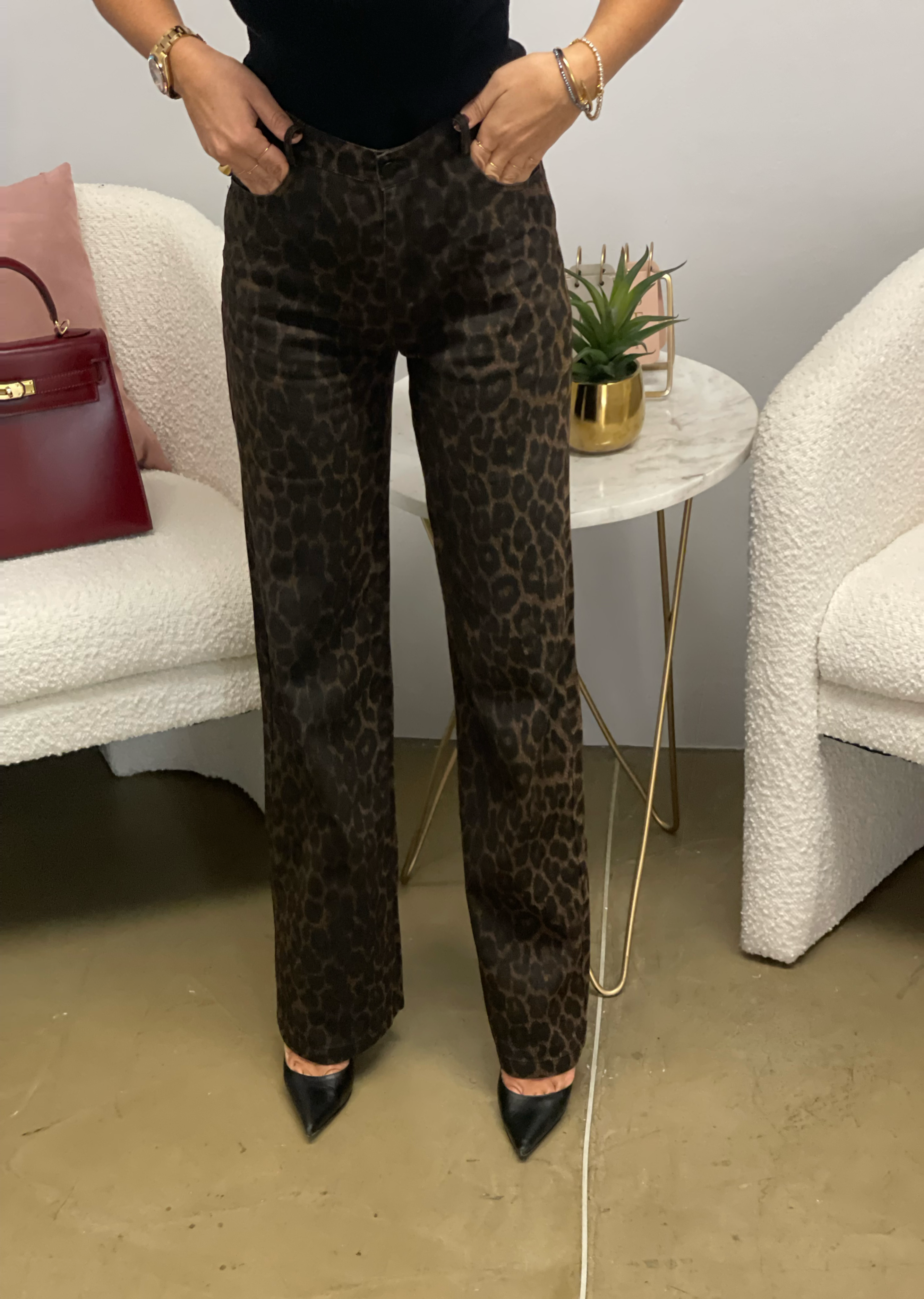 Pantaloni Animalier