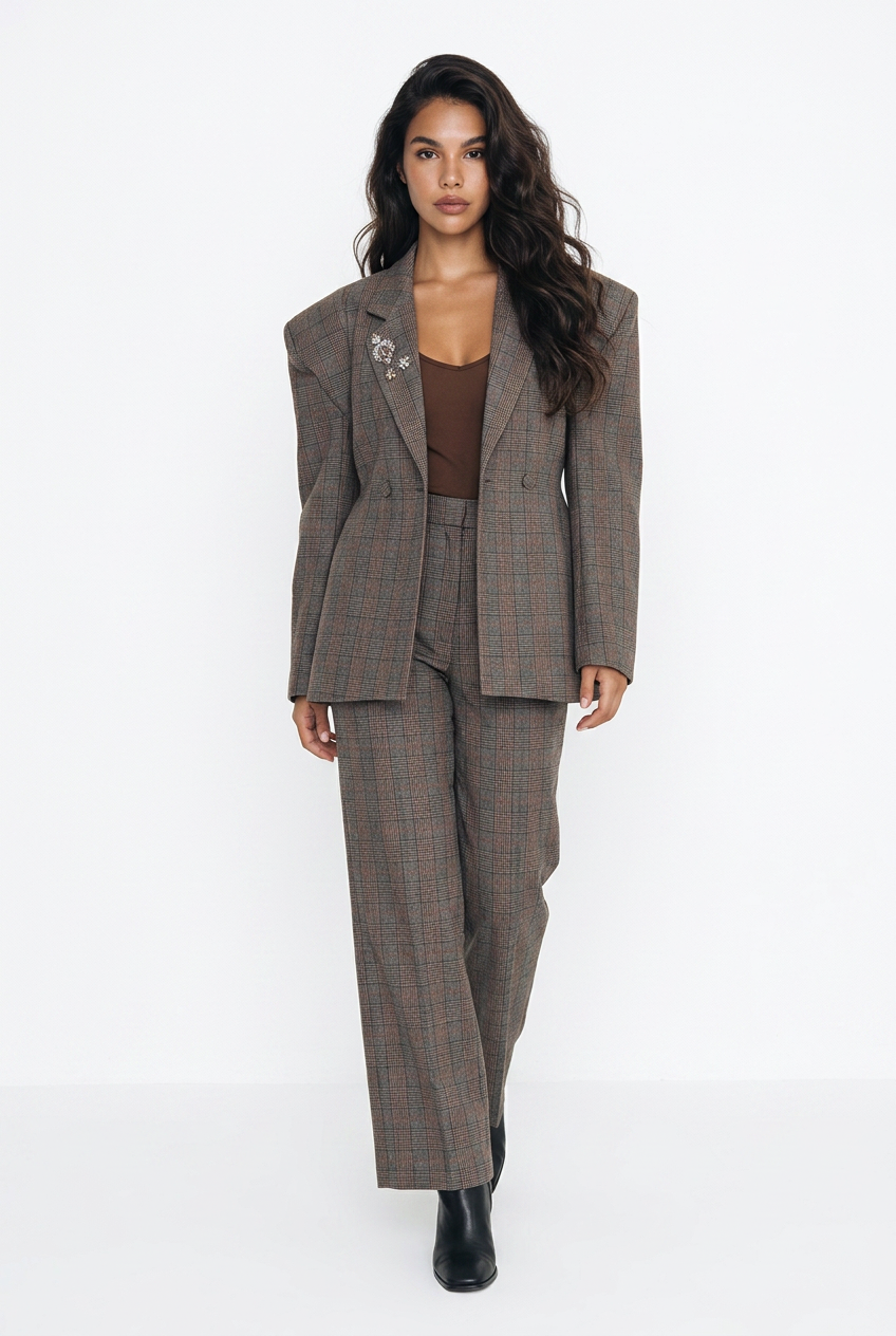 Blazer extreme monopetto quadri