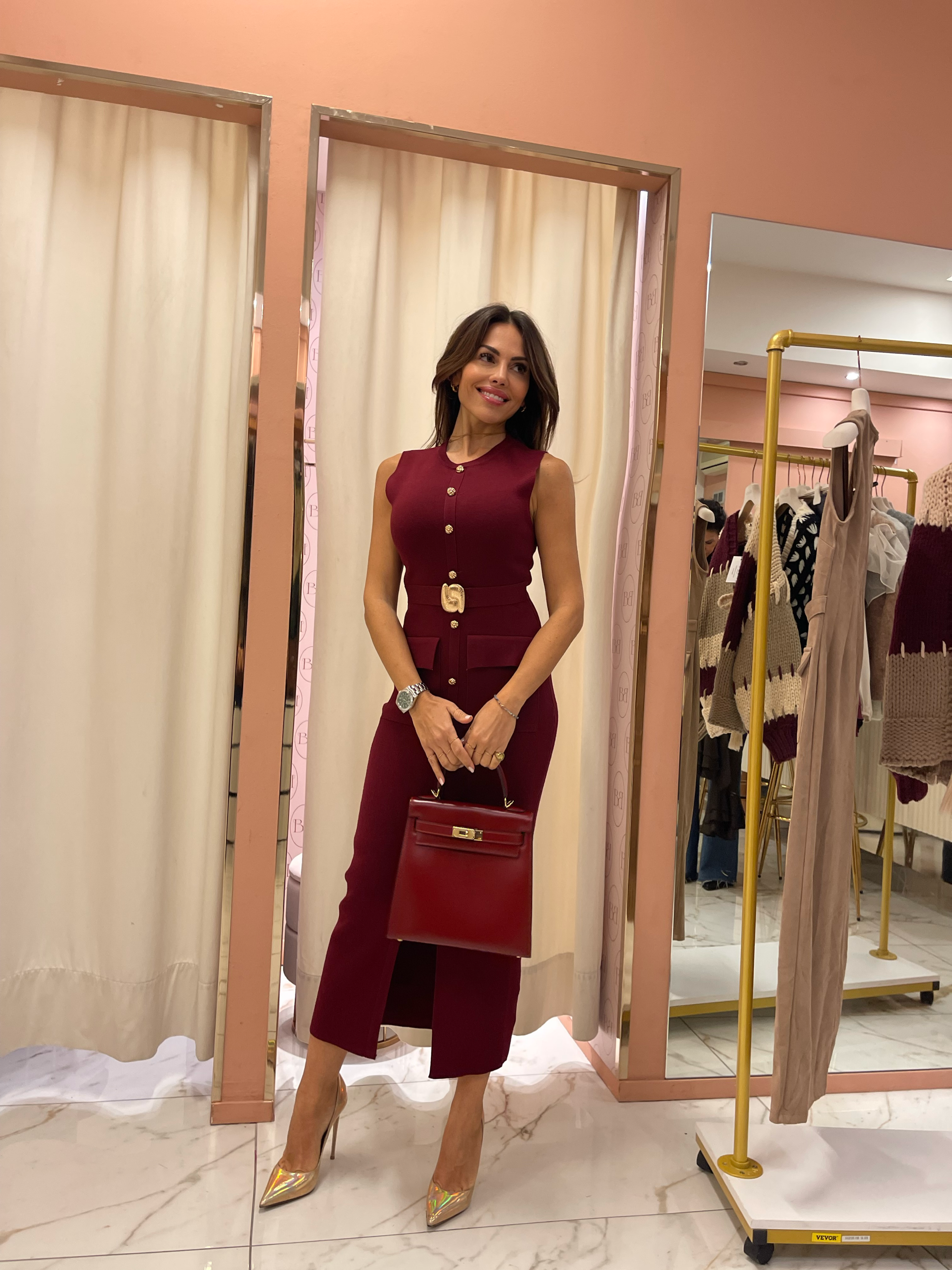 Abito lungo in Maglina