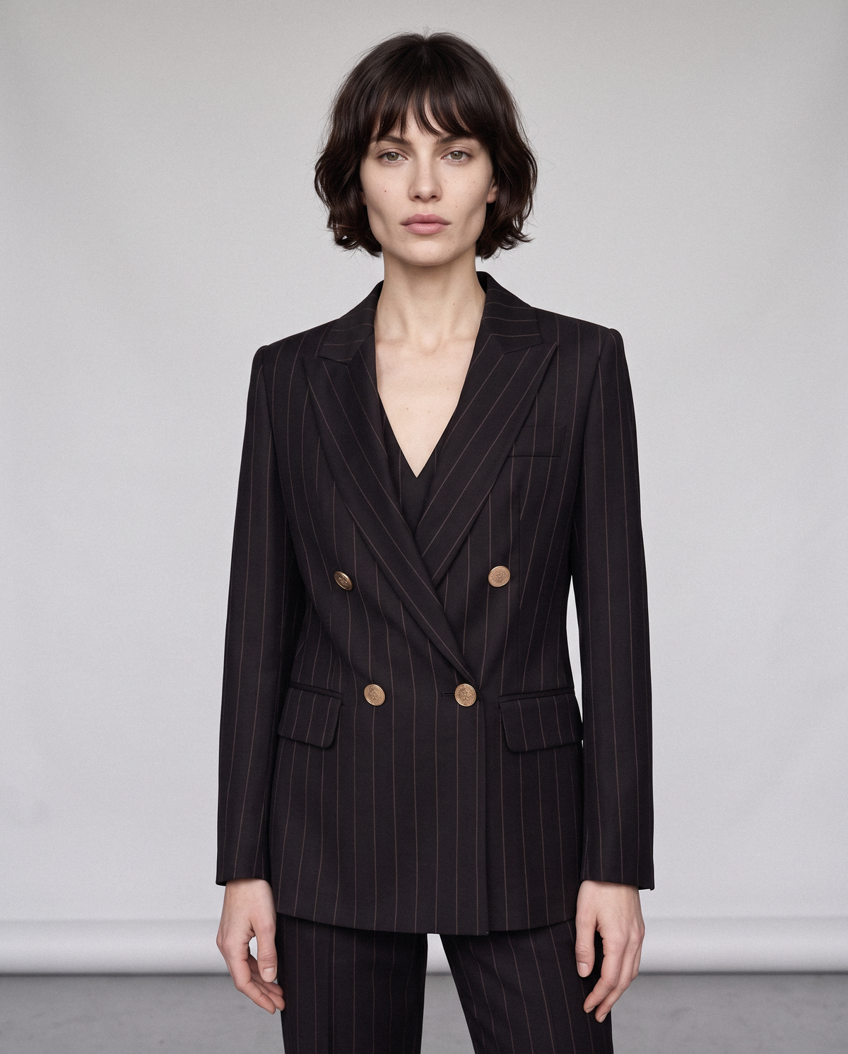 The Power Pinstripe Suit