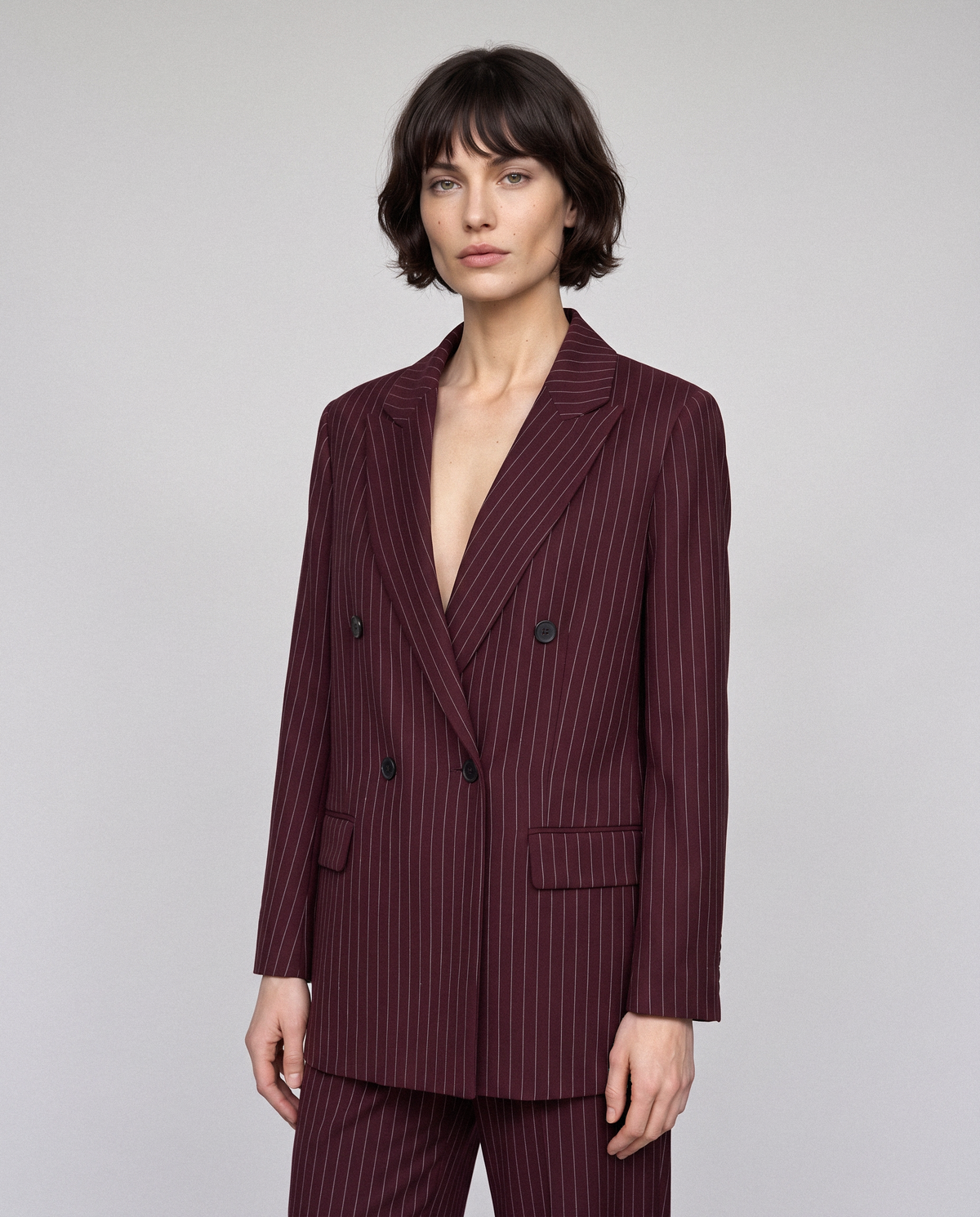 The Executive Pinstripe Tailleur