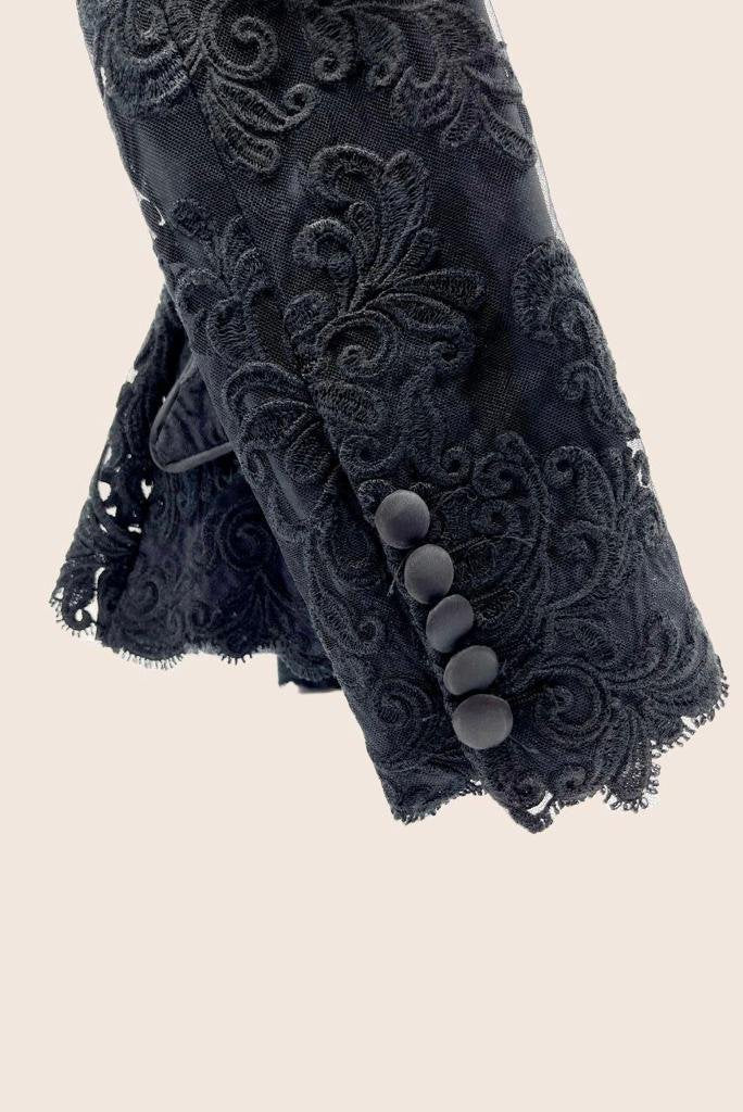 DB Essential Black Lace Blazer
