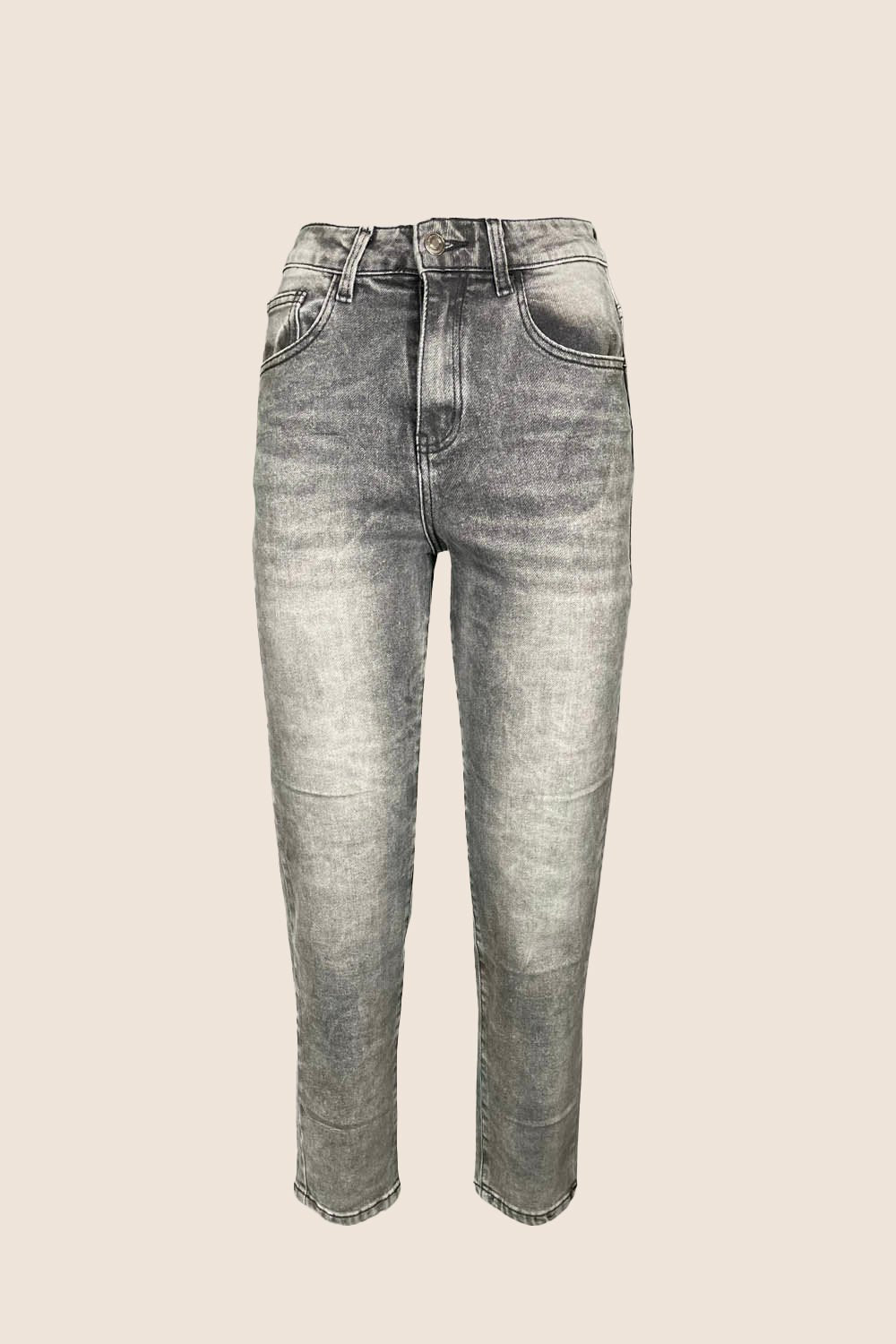 Jeans A Vita Alta Mom Fit